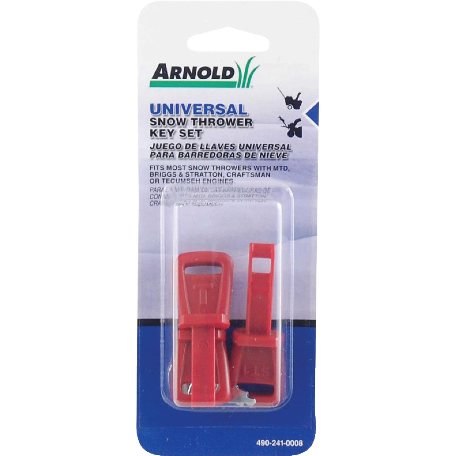 Arnold Universal Snow Blower Key Set 490-241-0008
