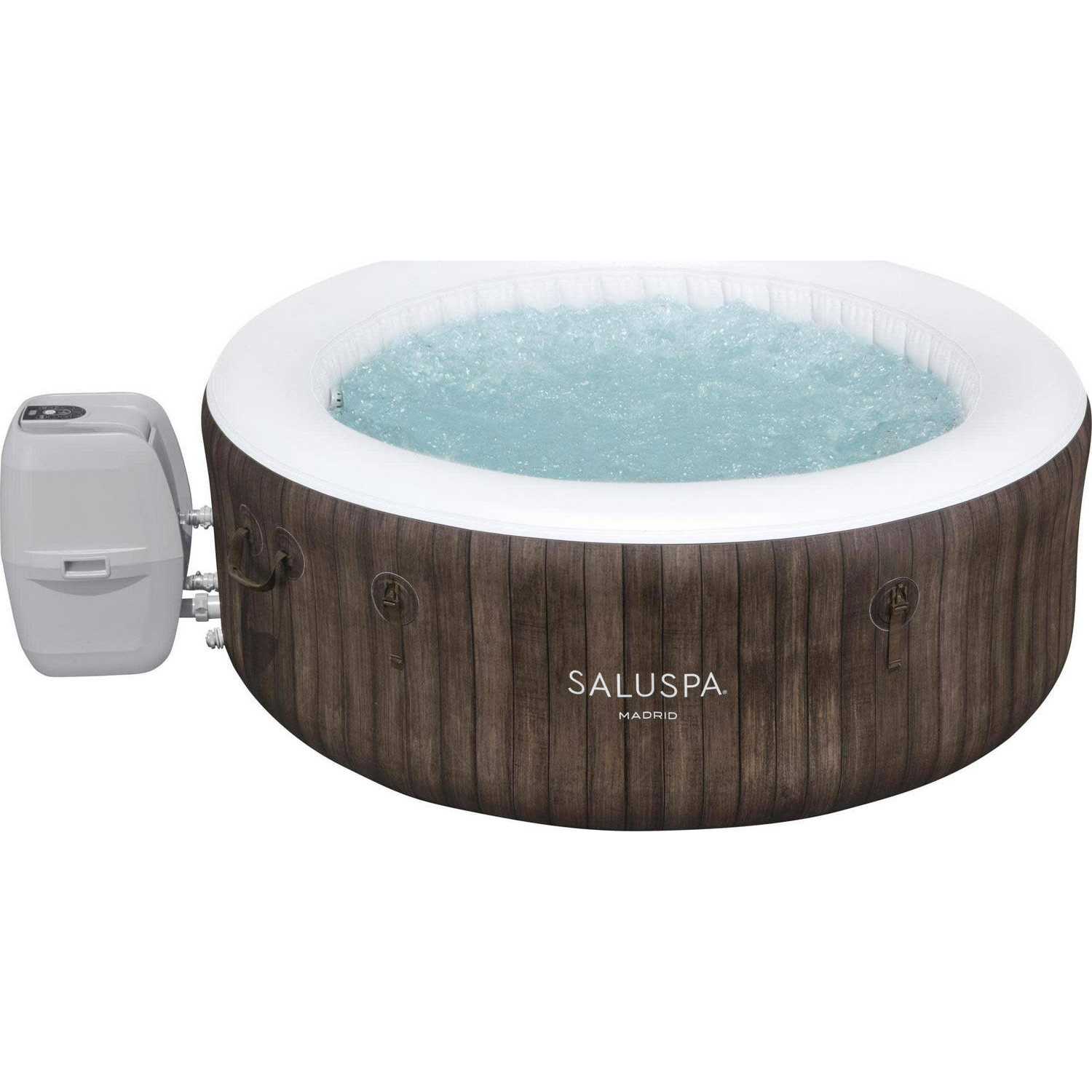 Bestway SaluSpa 71 in. x 26 in. Madrid 177 Gal Iatable Hot Tub
