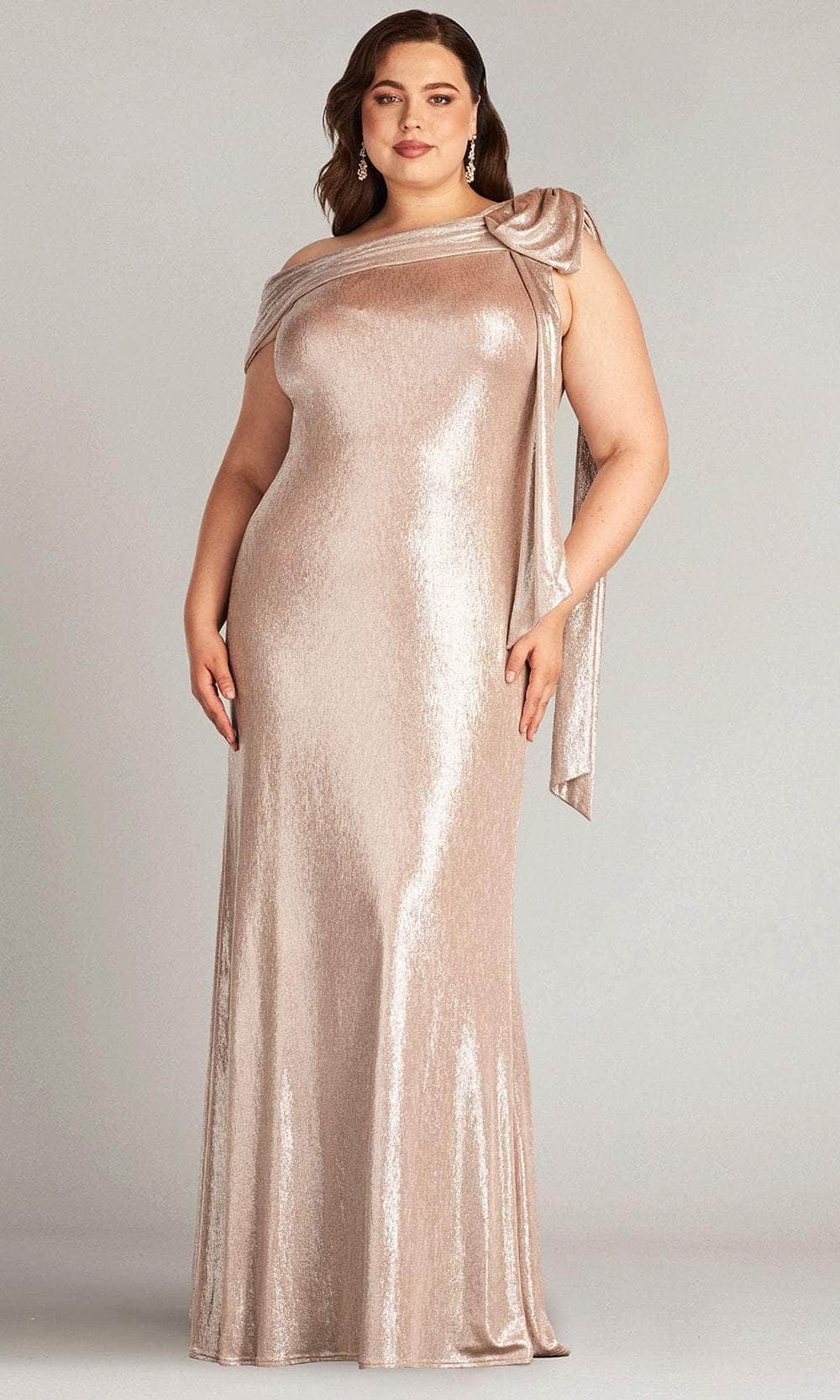 Valia Bow-Shoulder Gown – PLUS SIZE