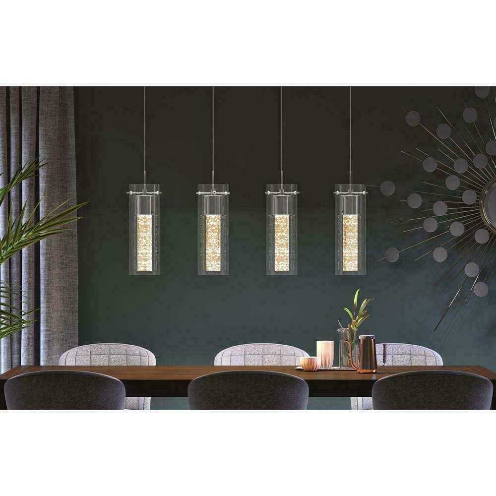 Artika Essence 27-Watt Chrome Integrated LED Pendant