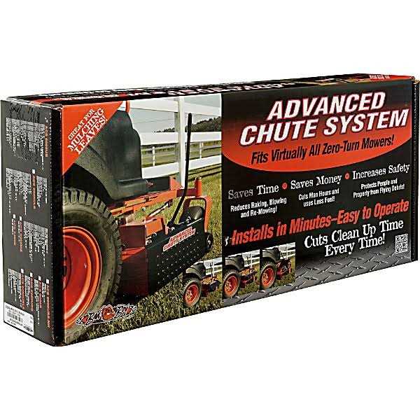 Advanced Chute System Operator Controlled Mower Discharge Chute Blocker ACS6000B