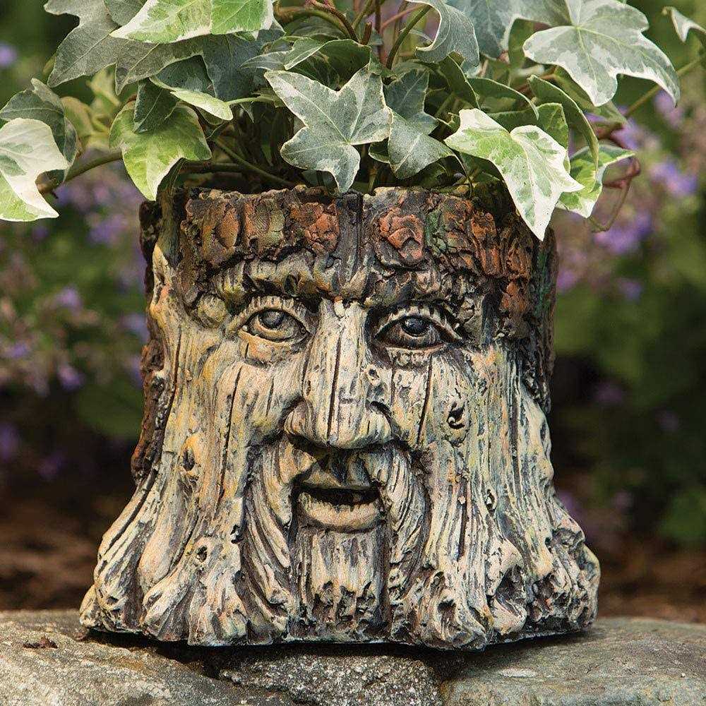 Bits and Pieces Tree Face Garden Planter Statue