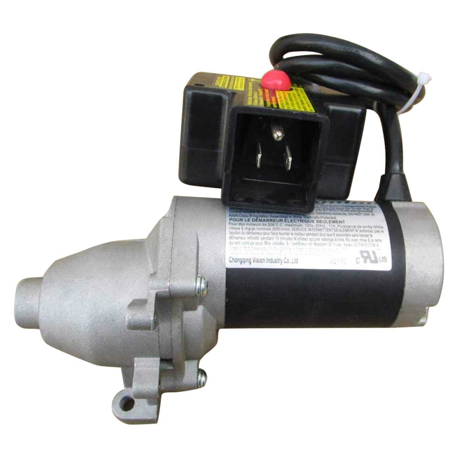 Tinsaen 951-10645 Electric Starter Motor JQ170 Replacement 751-10645 for Troy-Bilt MTD Cub Cadet Craftsman 951-10645A 751-10645A Snowblower Snow