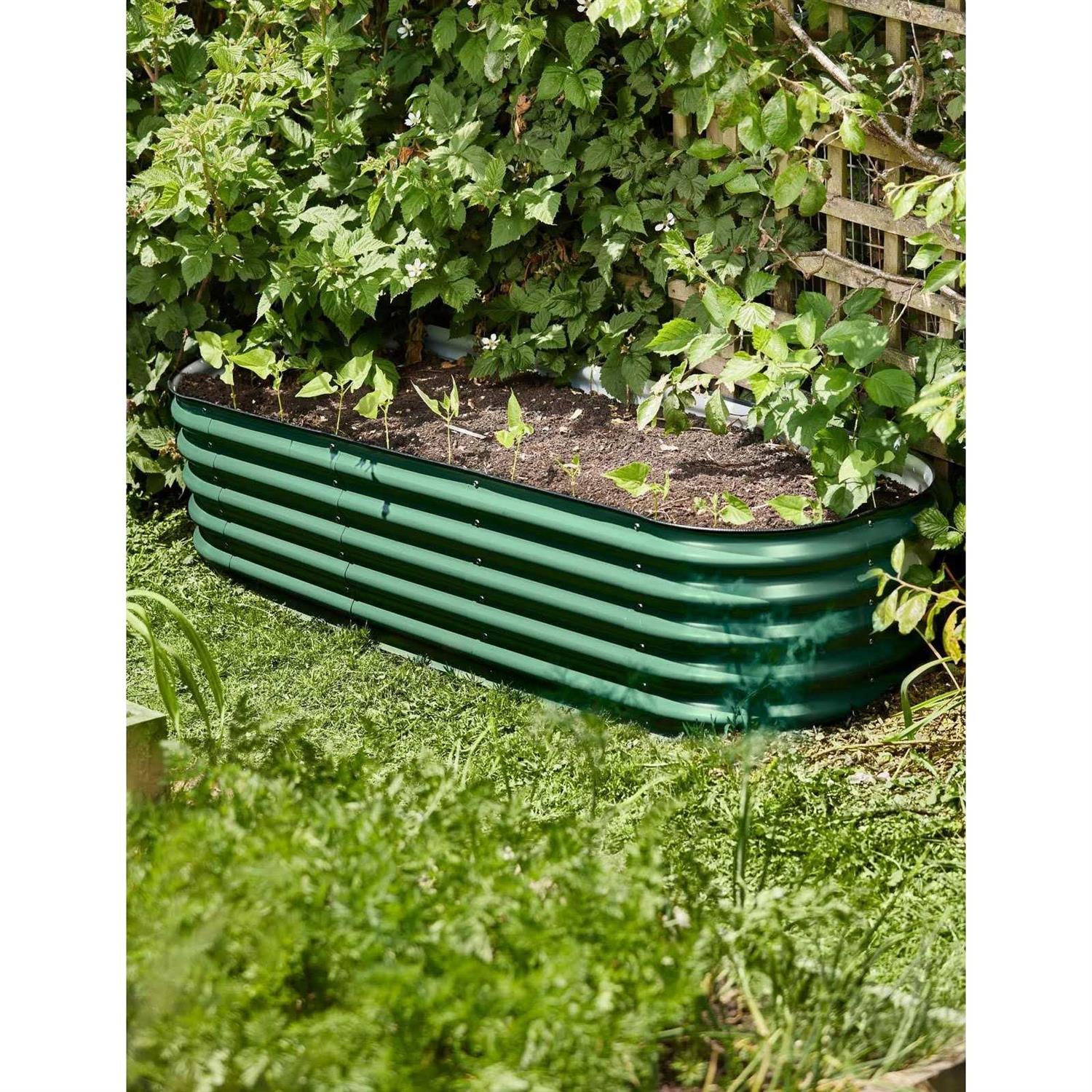Vego Garden 17 Tall 9 In 1 Modular Metal Raised Garden Bed Kit