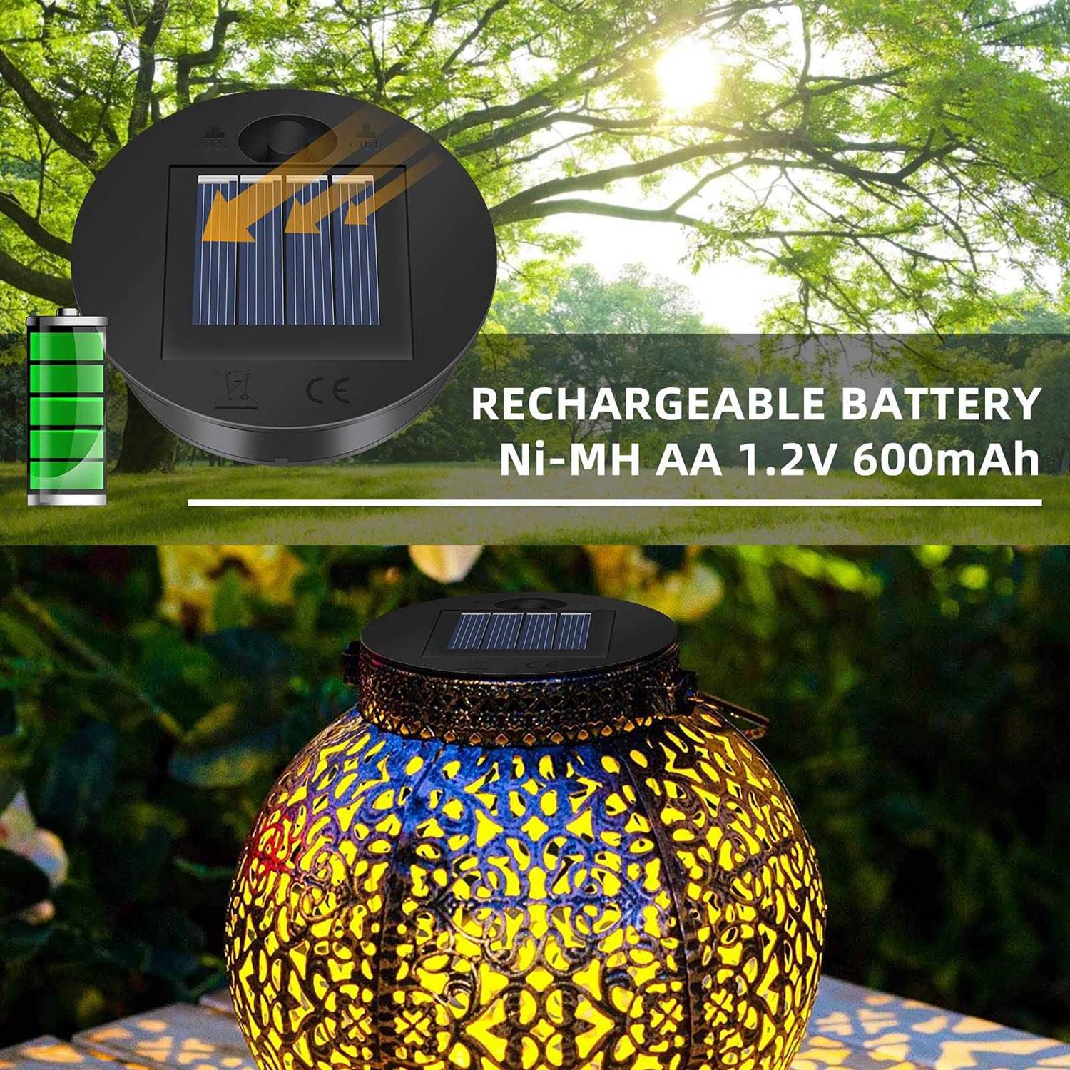 2 Pack Solar Lights Replacement Top 10 lumens LED Solar Panel Lantern Lid Lights