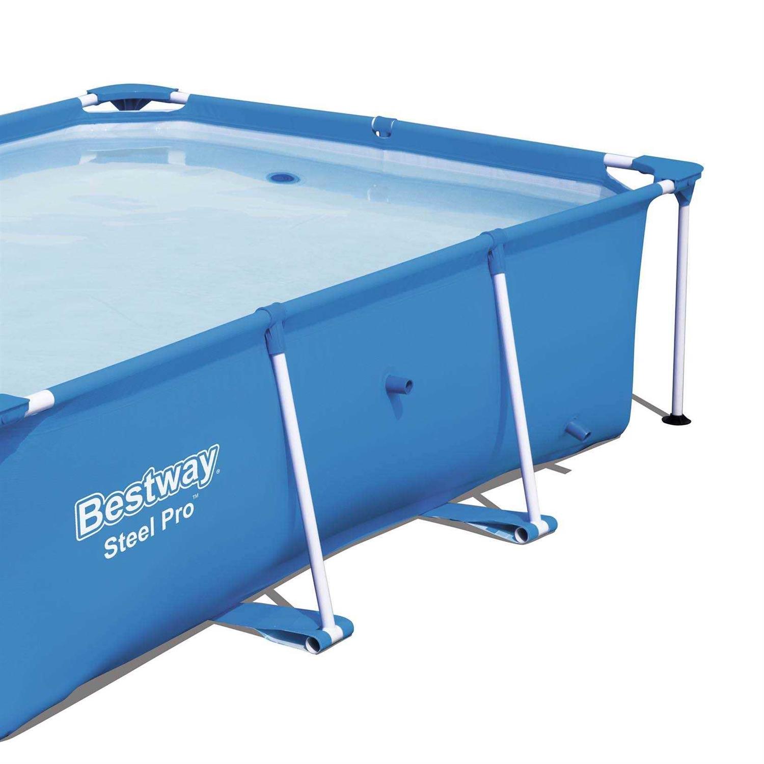 Bestway Steel Pro Rectangular Frame Above Ground Swimming Pool