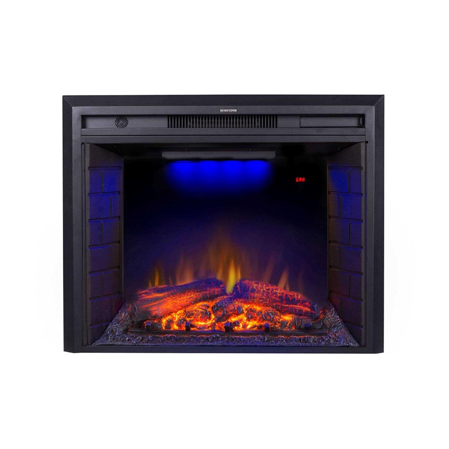 Clihome 30.5-36 In. Electric Fireplace Insert With Overheating Protection