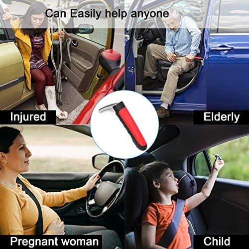Haydyson Multifunction Car Handle Assist for Elderly and Handicapped 3 in 1 Automotive Door Assist Handle