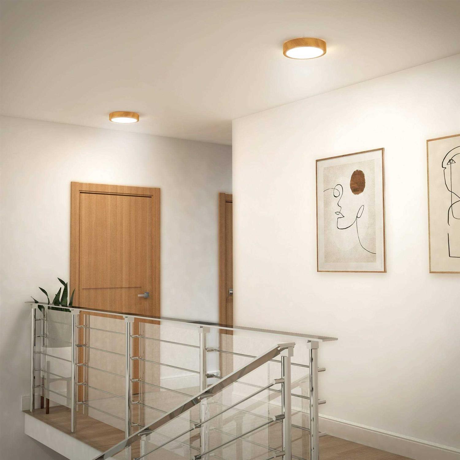 Artika Dryad Light LED Flush Mount Wood