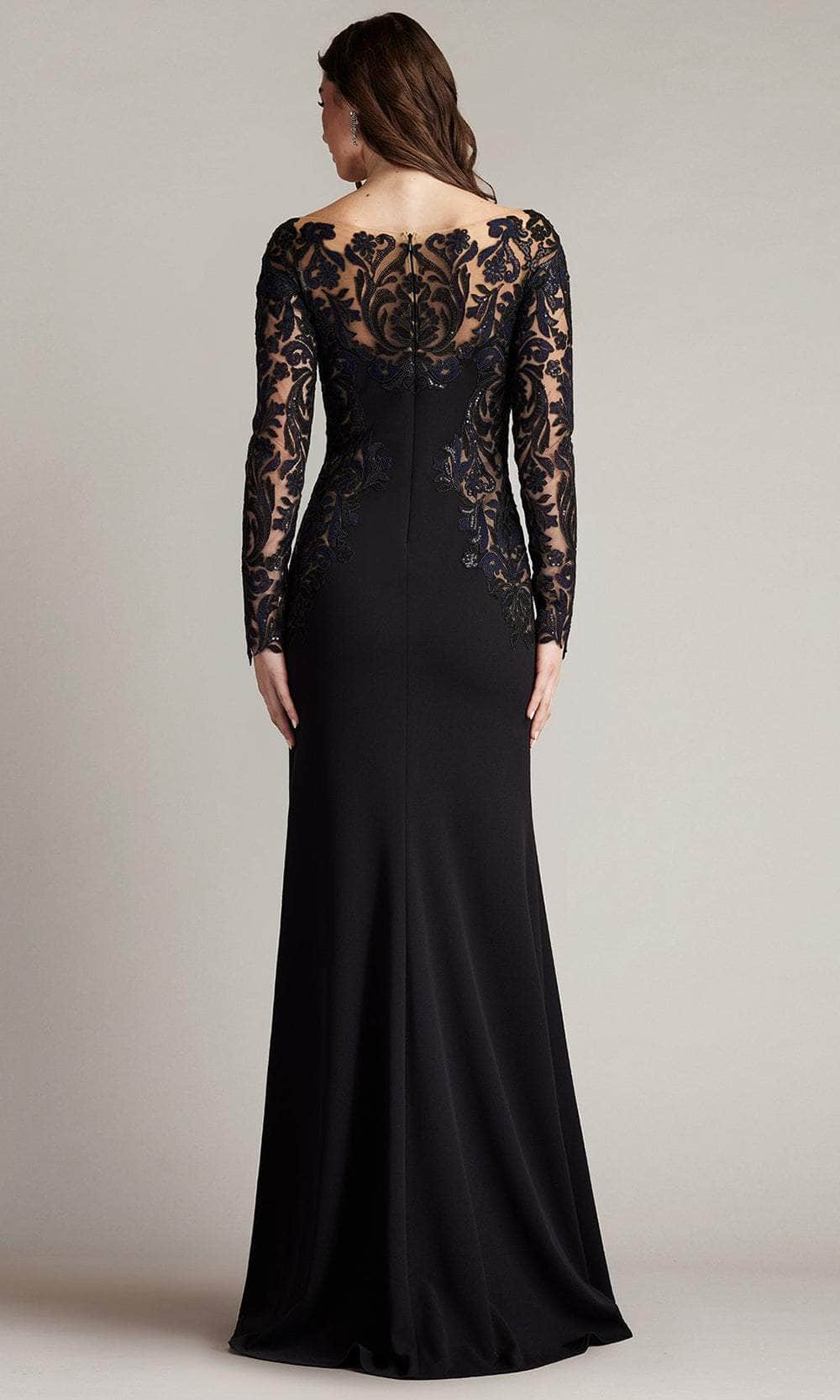 Long Sleeve Embroidered Gown