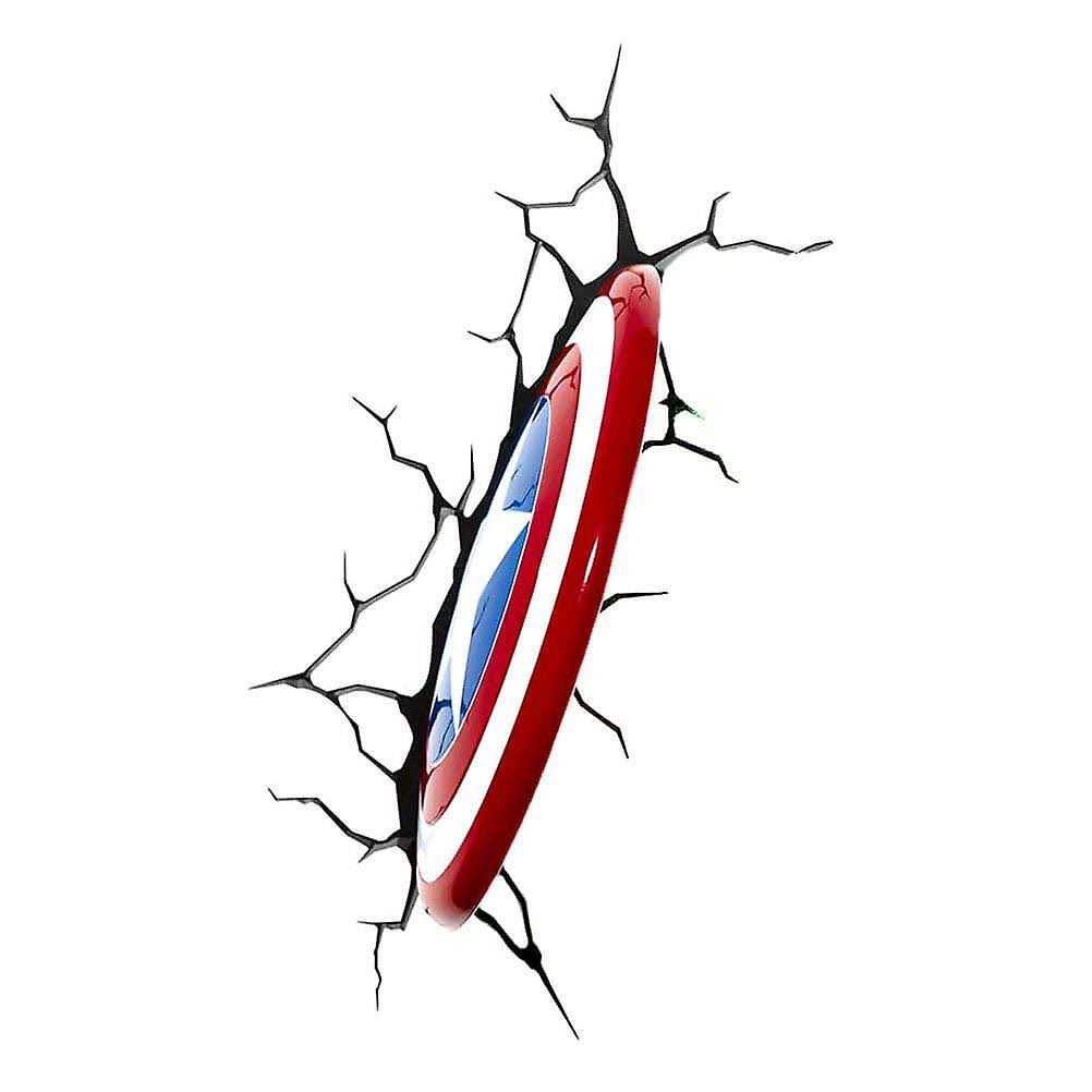 3dlightfx Marvel Avengers Captain America 3D Deco Light