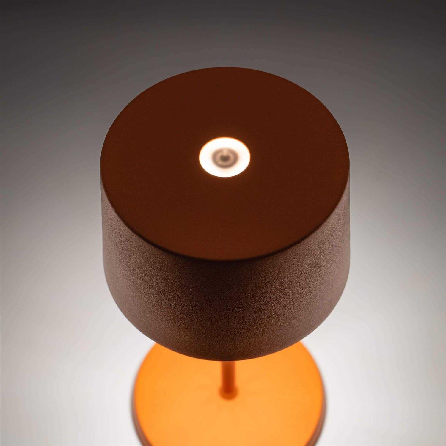 Zafferano Olivia pro Mini Rechargeable led table lamp