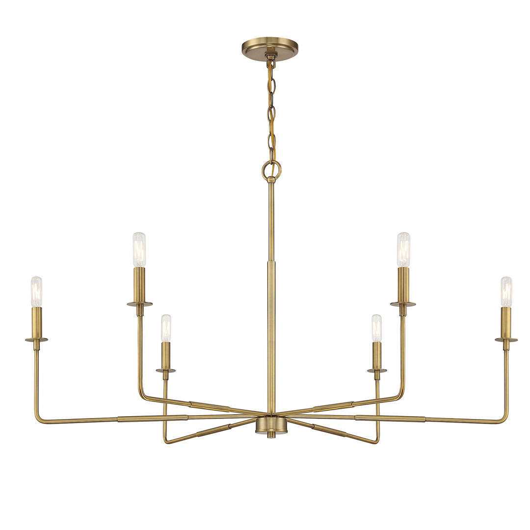 Three Posts™ Mager 6 Light Candle Style Classic Chandelier Finish