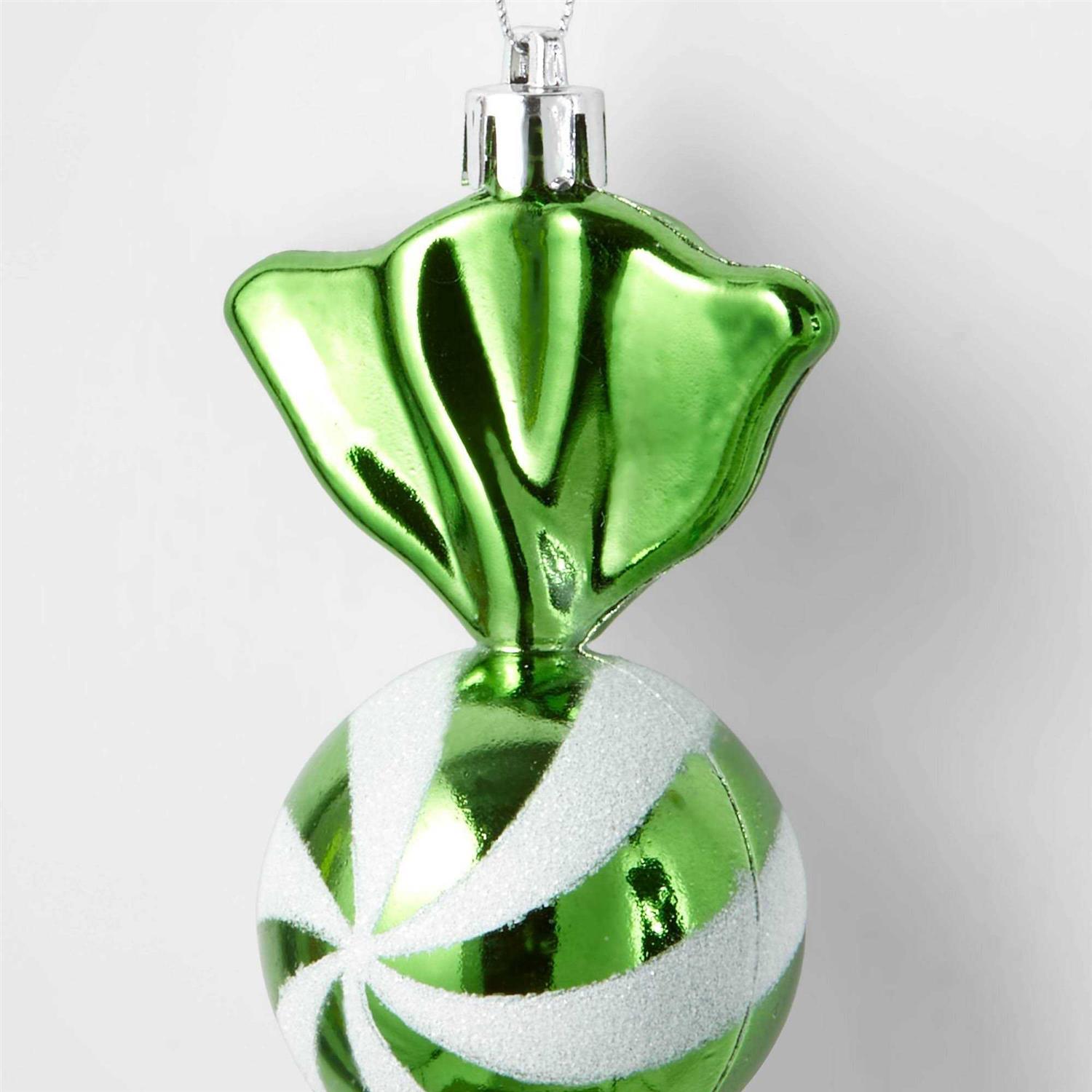 Wondershop Peppermint Christmas Tree Ornament Green/White