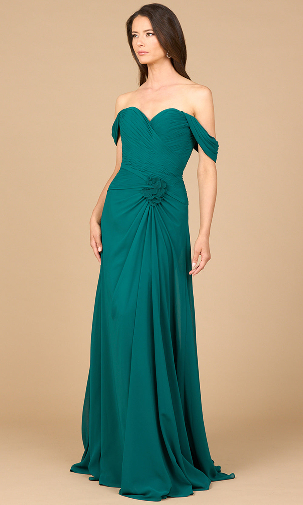 Sweetheart Chiffon A-Line Formal Dress