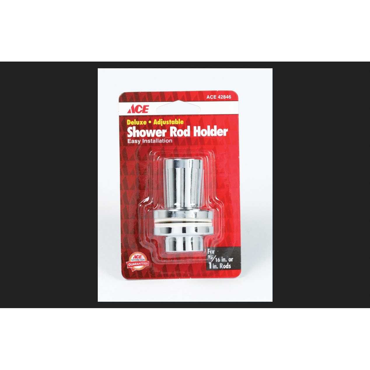 Ace Chrome Shower Rod Holder