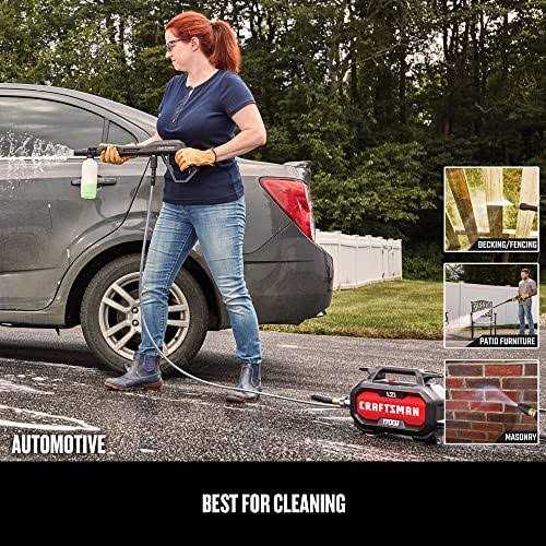 Craftsman 1700 PSI 1.2-Gallon Cold Water Electric Pressure Washer