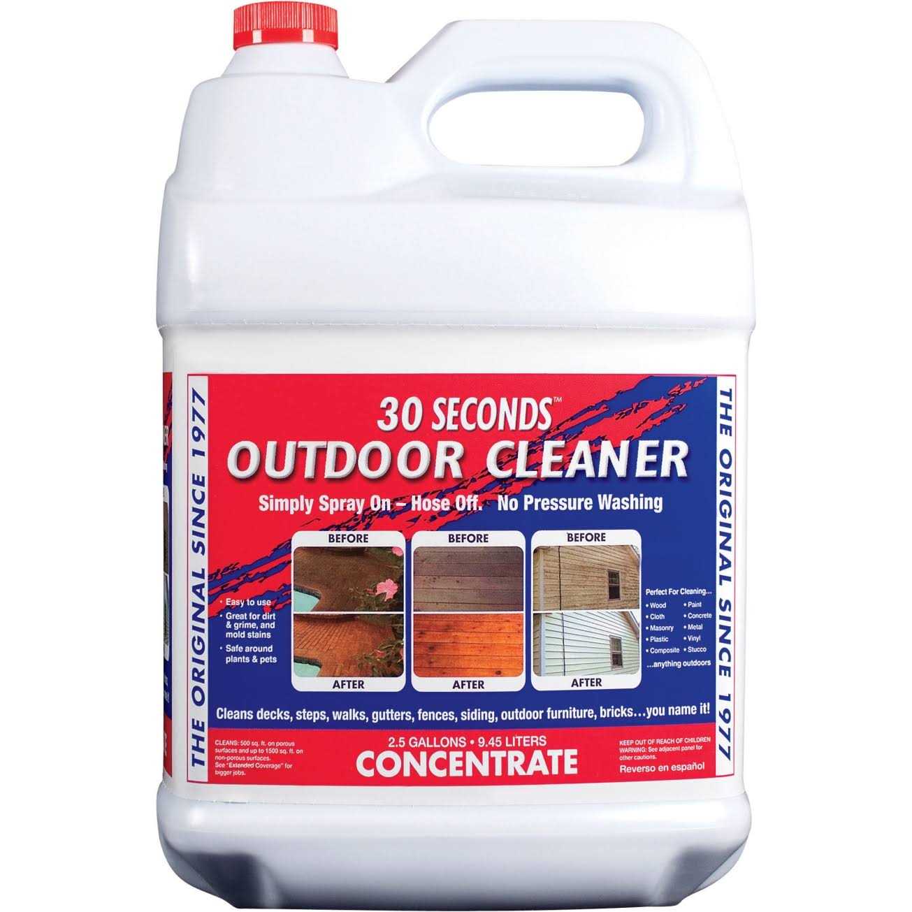 30 Seconds 2.5g30s Biodegradable Concentrated Outdoor Cleaner