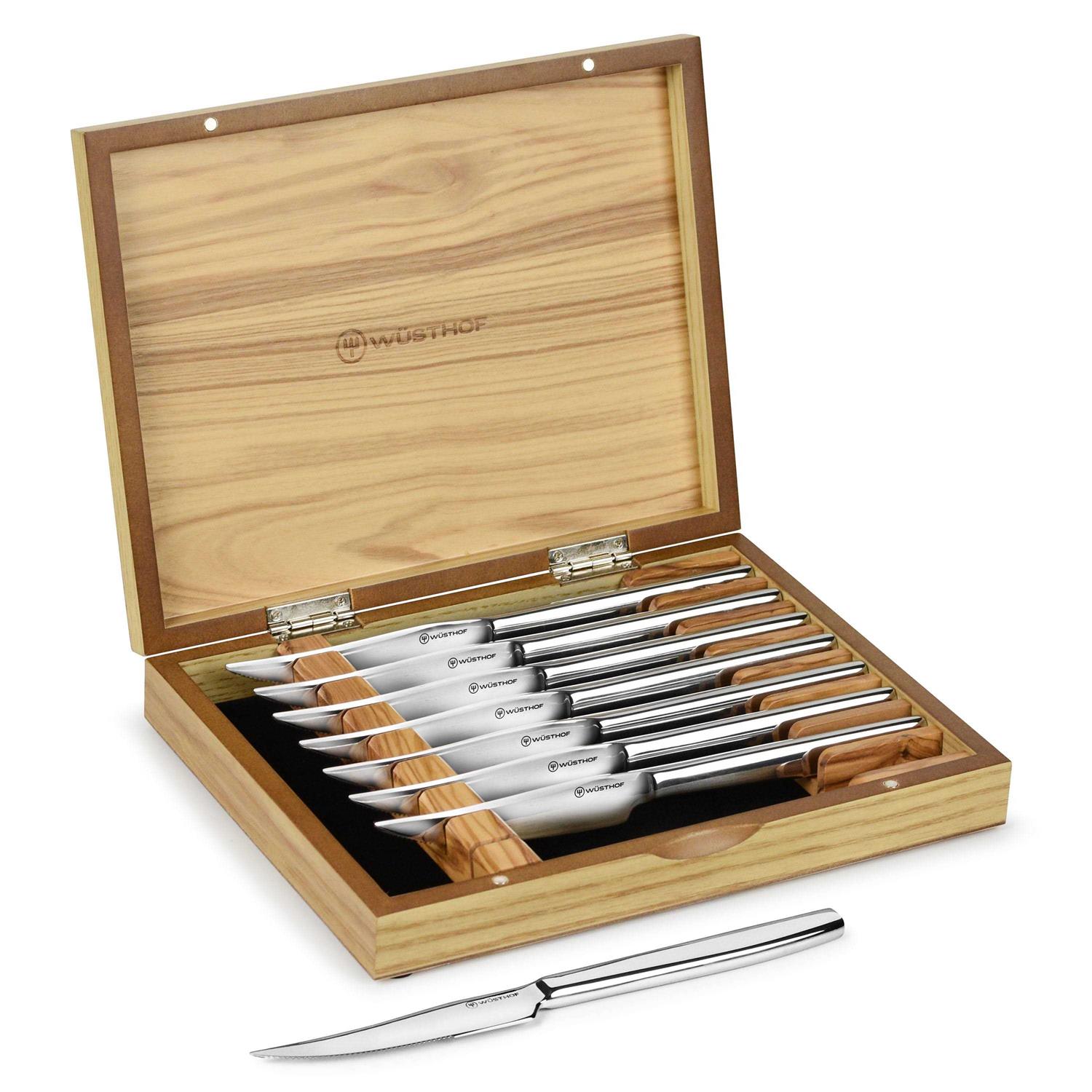 Wusthof 8-Piece Stainless Mignon Steak Knife Set