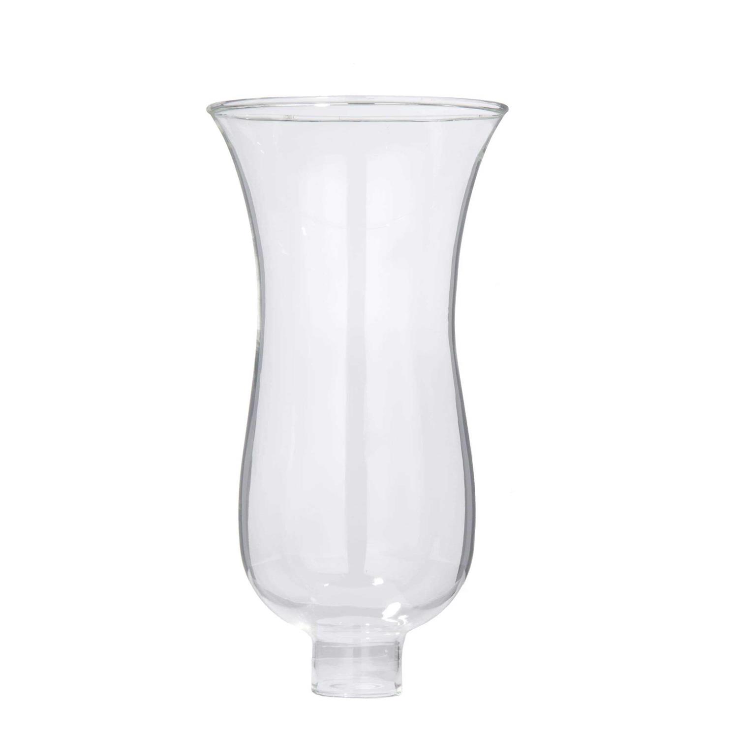 B&P Lamp 1 5/8 inch X Clear Hurricane Shade