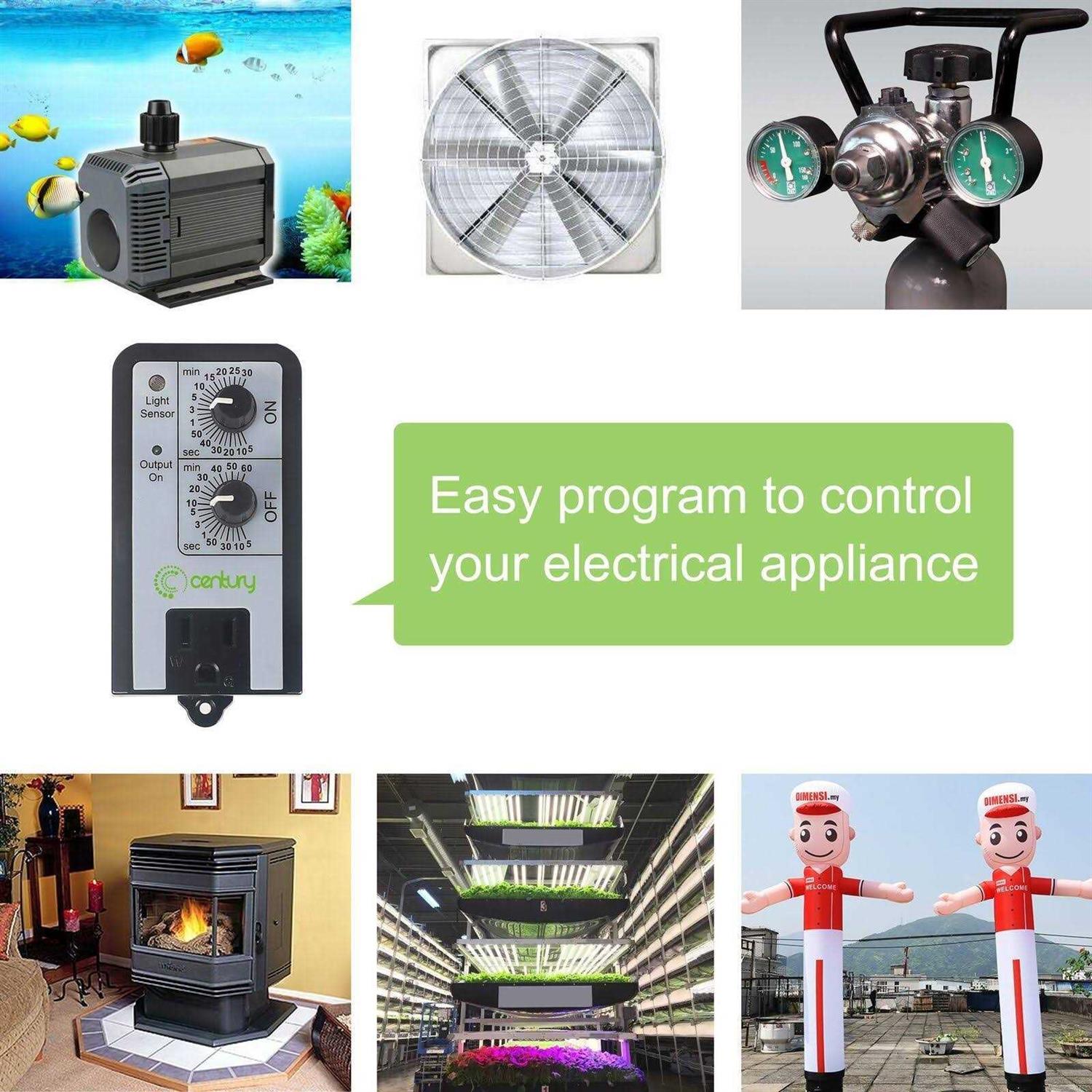 Bn-LINK Short Period Repeat Cycle Intermittent Timer, Interval Timer