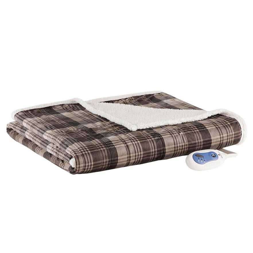 Woolrich Tasha Oversized Mink to Berber Heated Throw