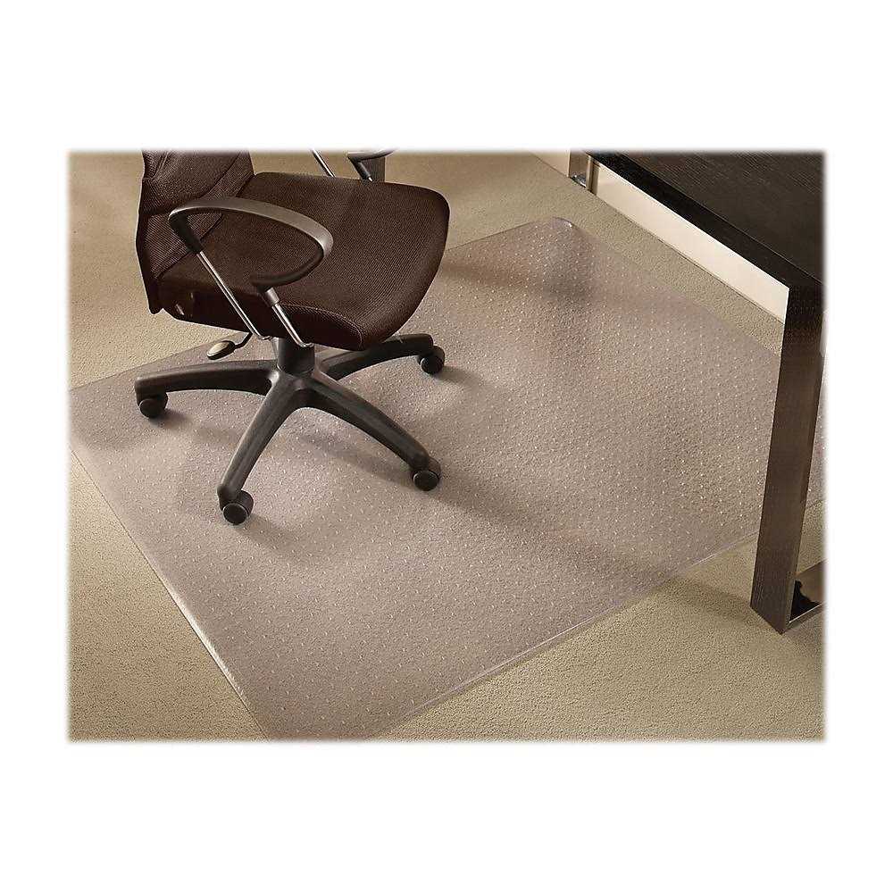 Staples Low Pile Carpet Chair Mat Rectangular