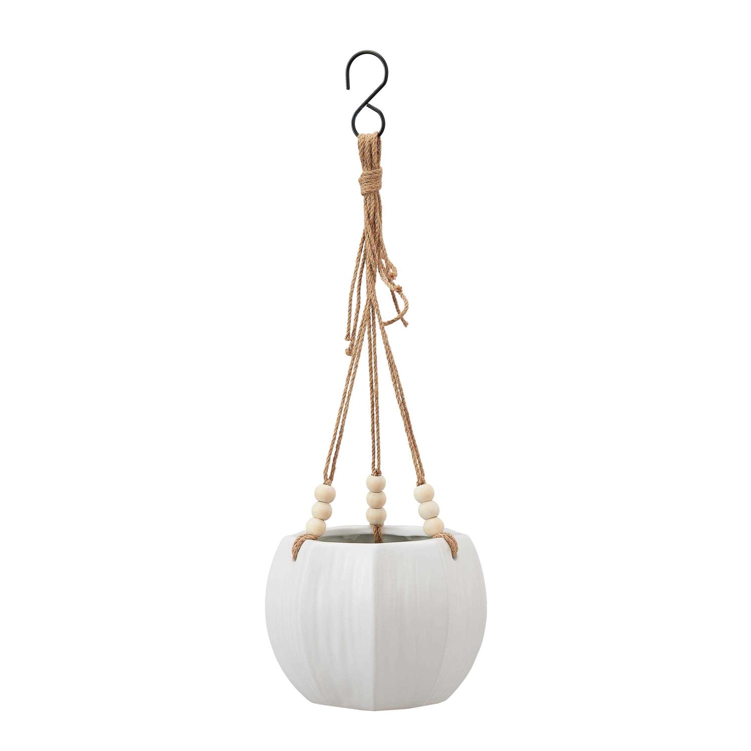 Better Homes & Gardens 8 Mylia Round Ceramic Hanging Planter