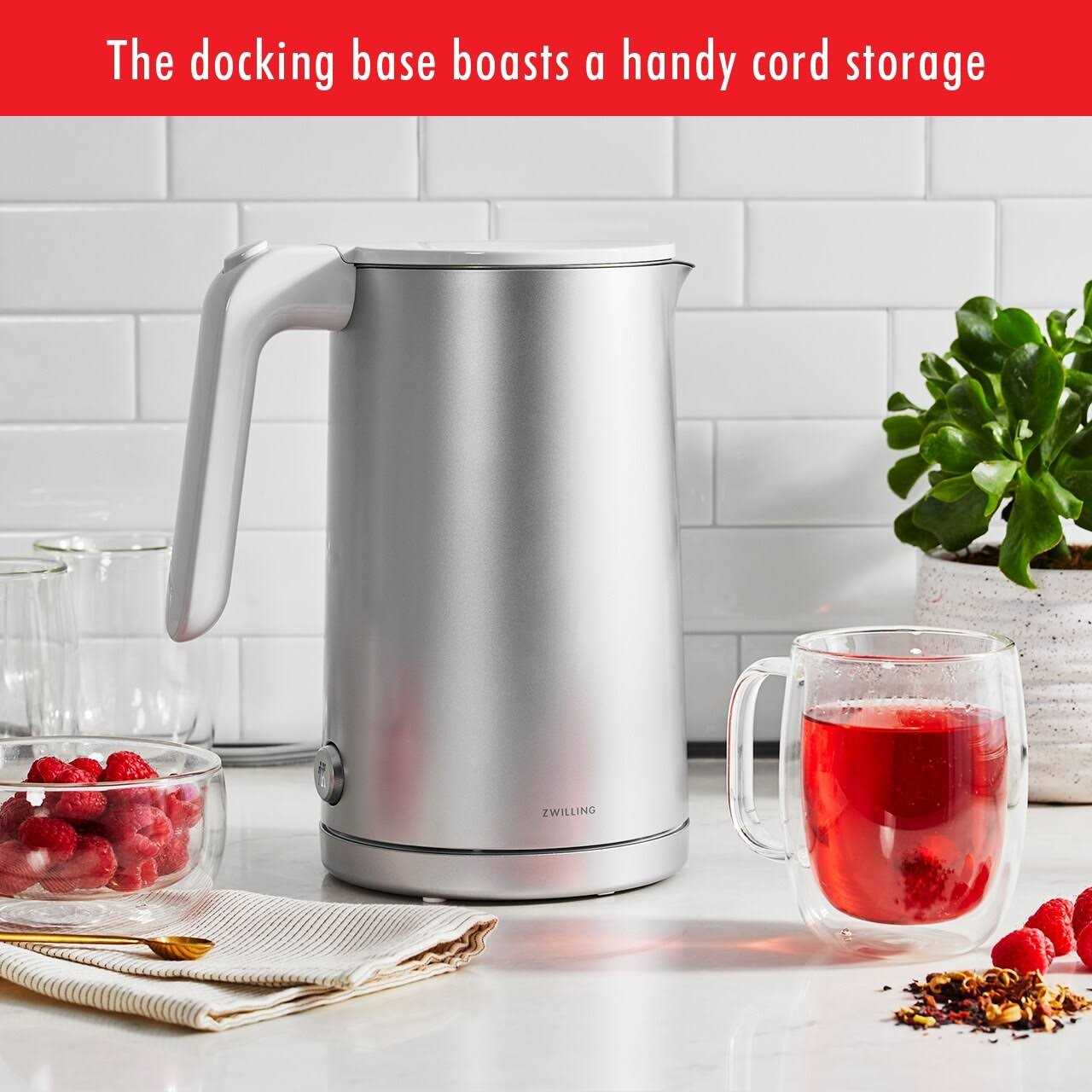 ZWILLING Enfinigy Cool Touch 1-Liter Electric Kettle