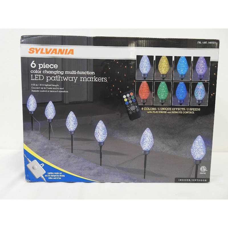 Sylvania RGB Bulb Pathway Lights