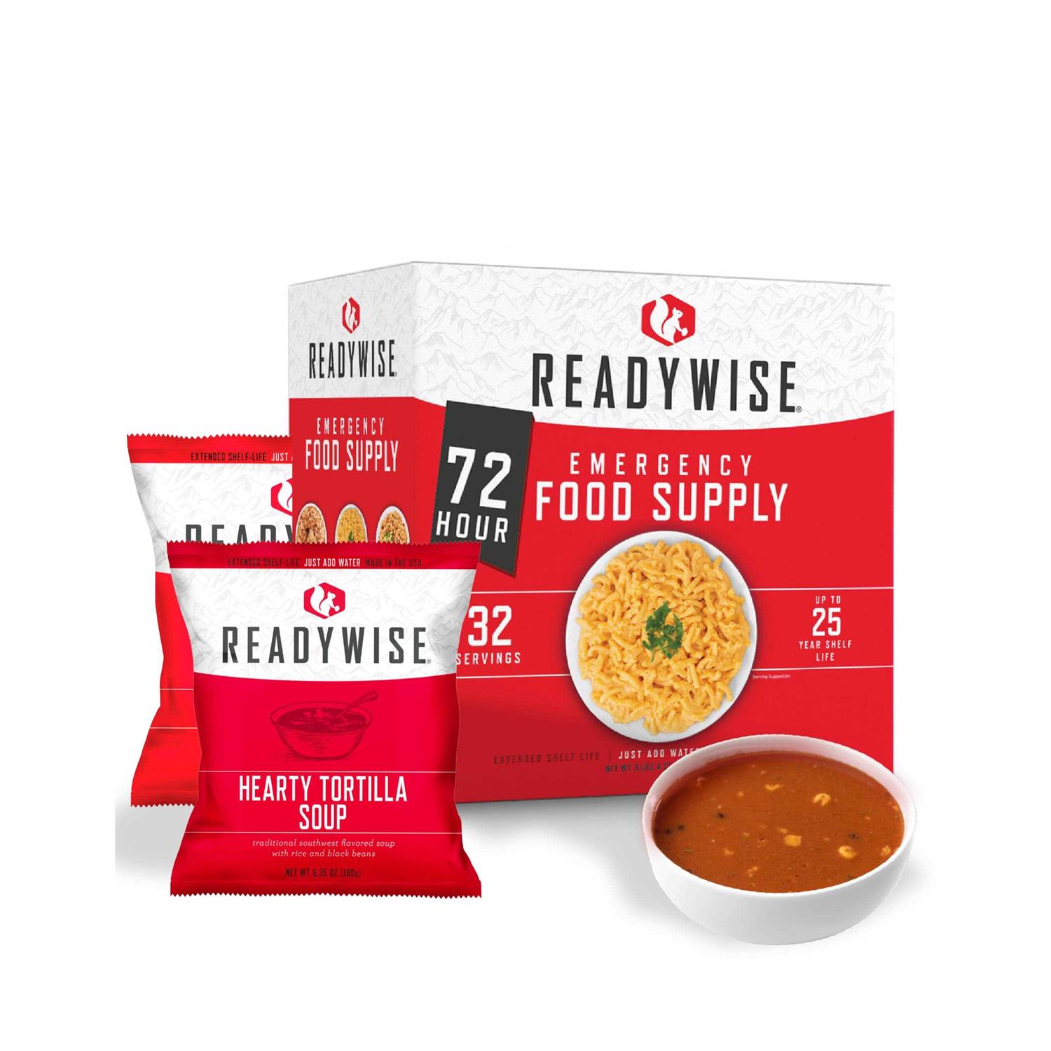 ReadyWise 72 Hour Emergency Food Supply