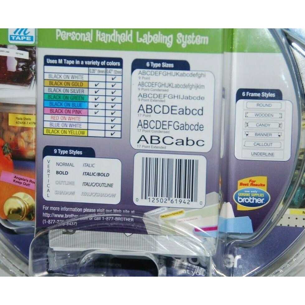 Brother PT-70BM Personal Handheld Labeler