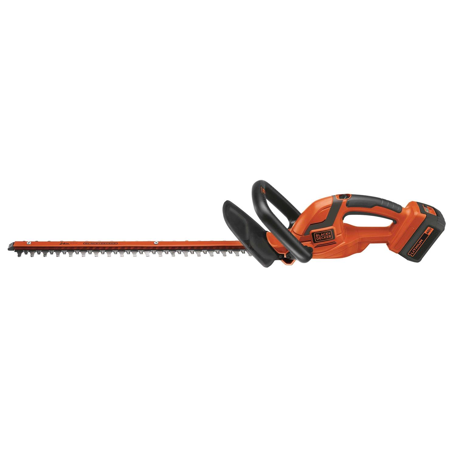 BLACK+DECKER 40V MAX Lithium Cordless Hedge Trimmer LHT2436