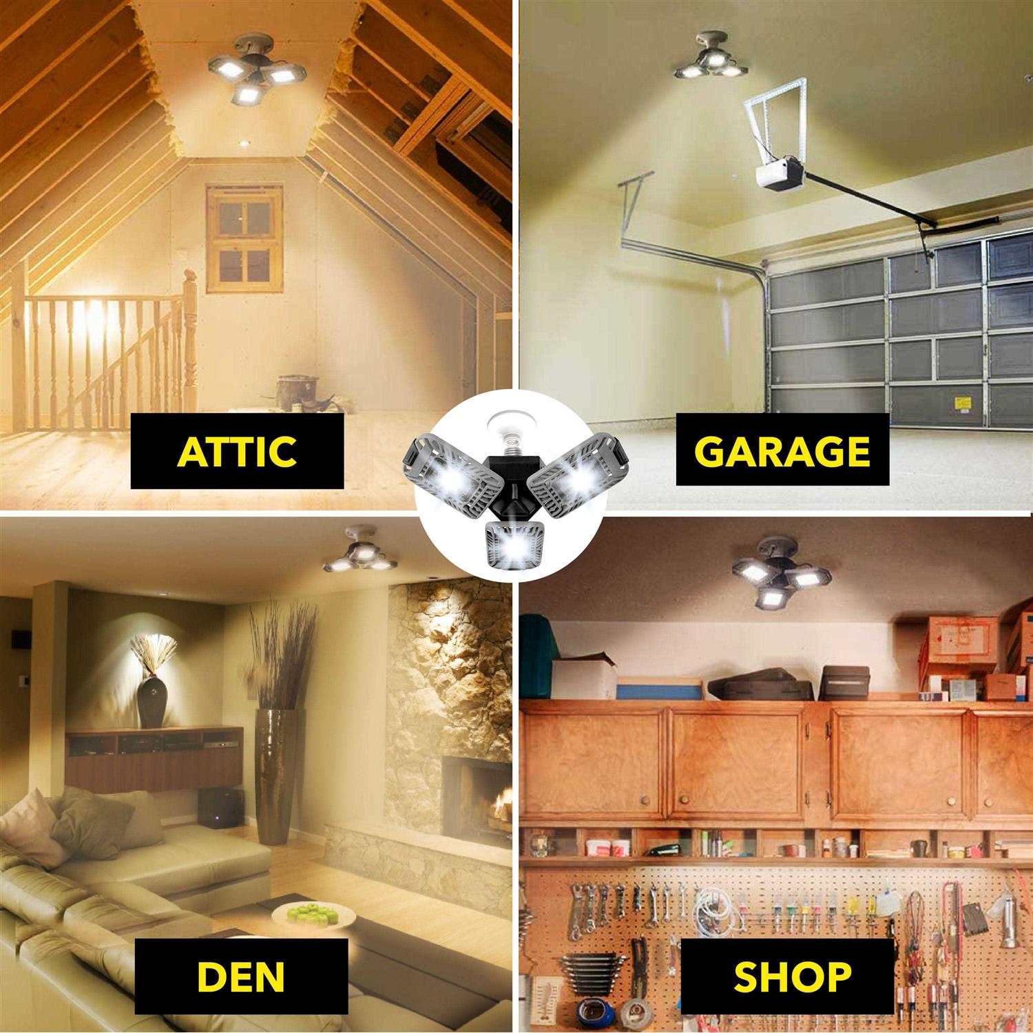 Bell and Howell TriBurst 2000 Lumens Multi-Directional LED Light