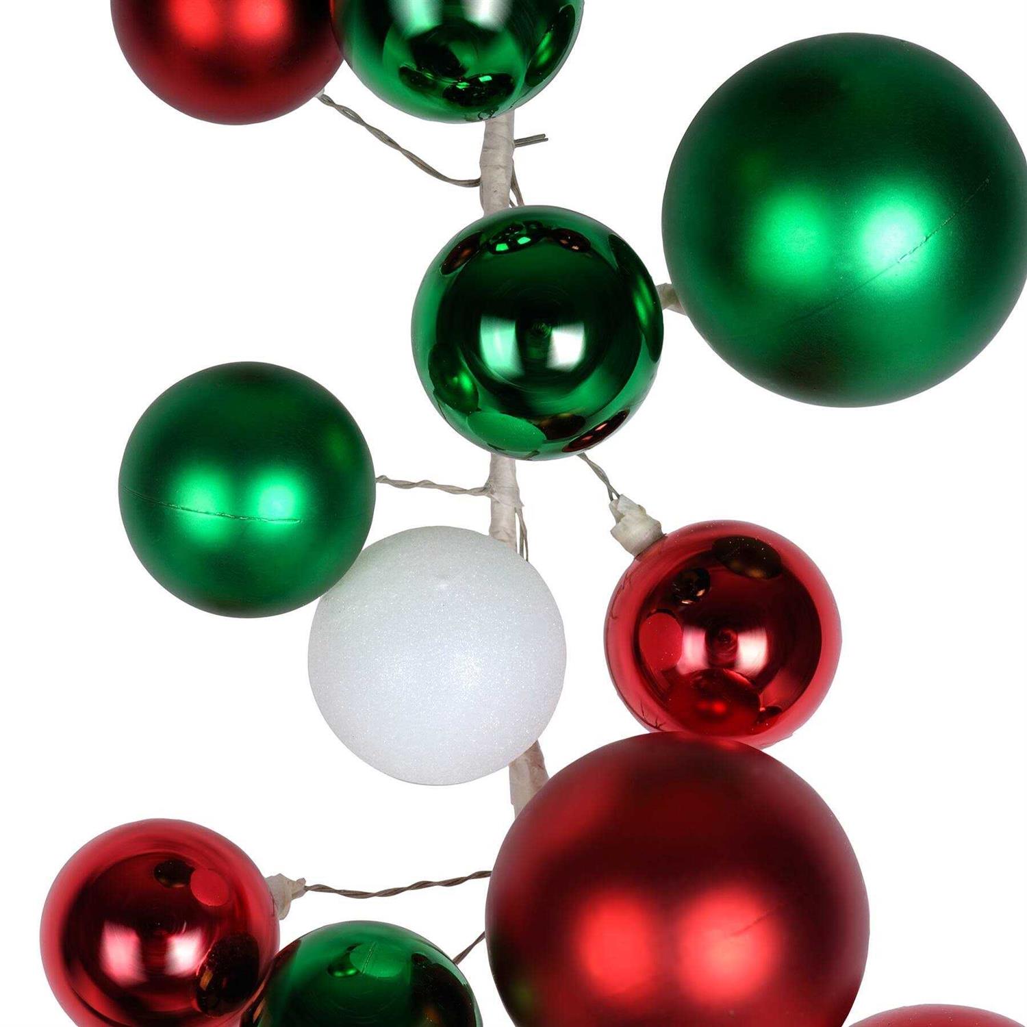 6ft Red Ball Garland by Ashland