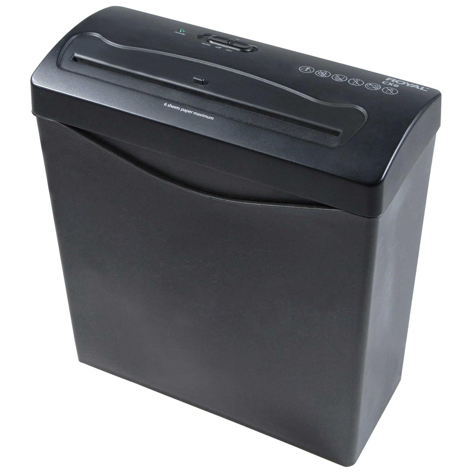 Royal CX6 6-Sheet Cross Cut Shredder