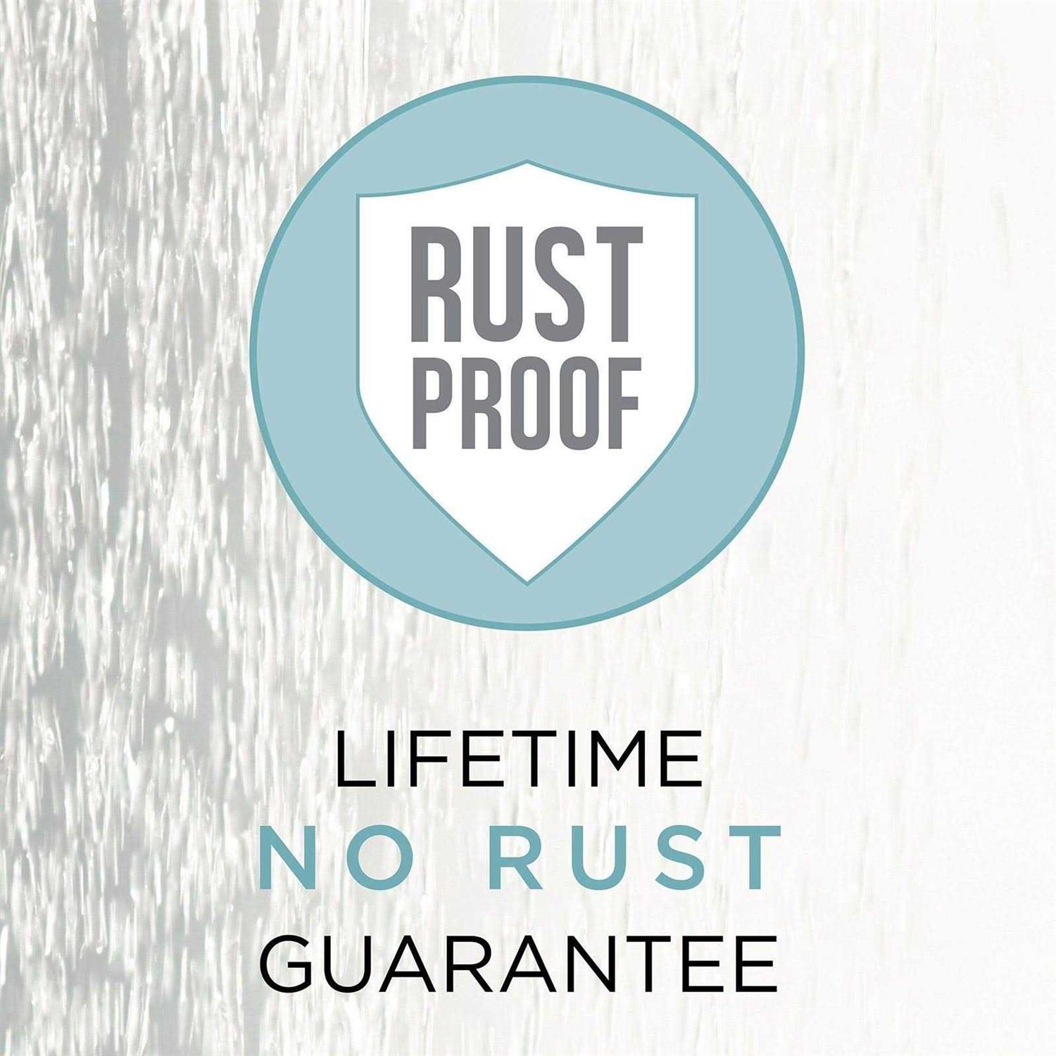 Zenna Home 34941WW Shower Hoop Rod