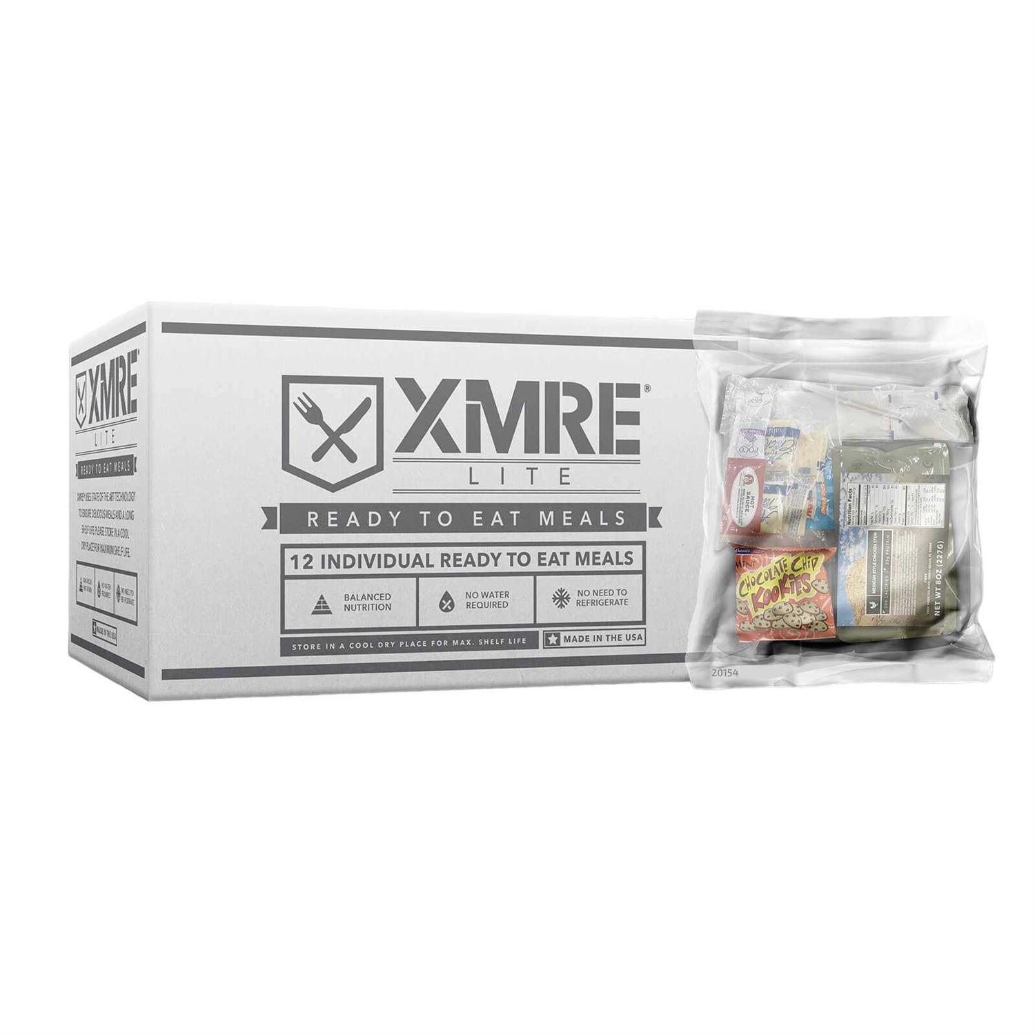 XMRE Lite 12 Ready TO Eat Meals