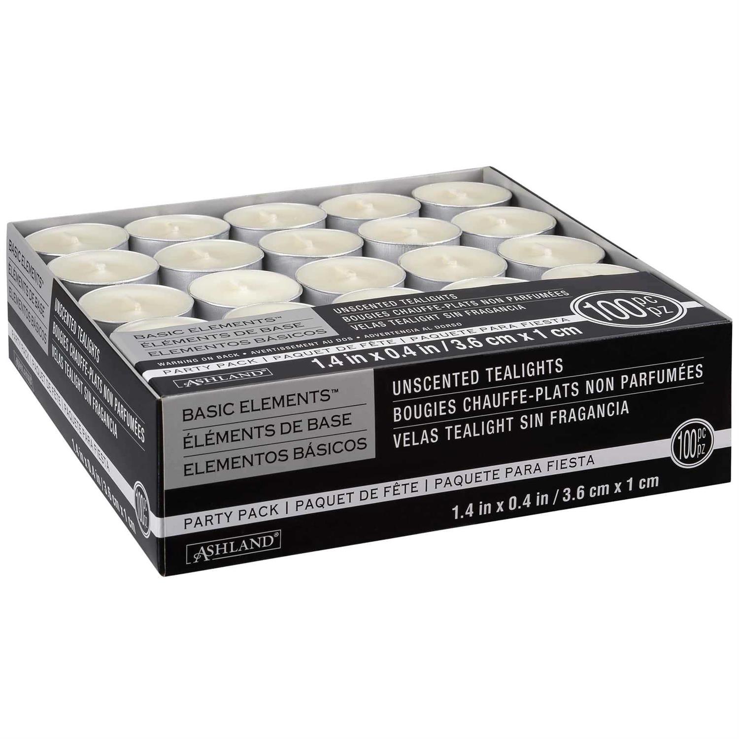 Ashland Basic Elements Unscented Tealights