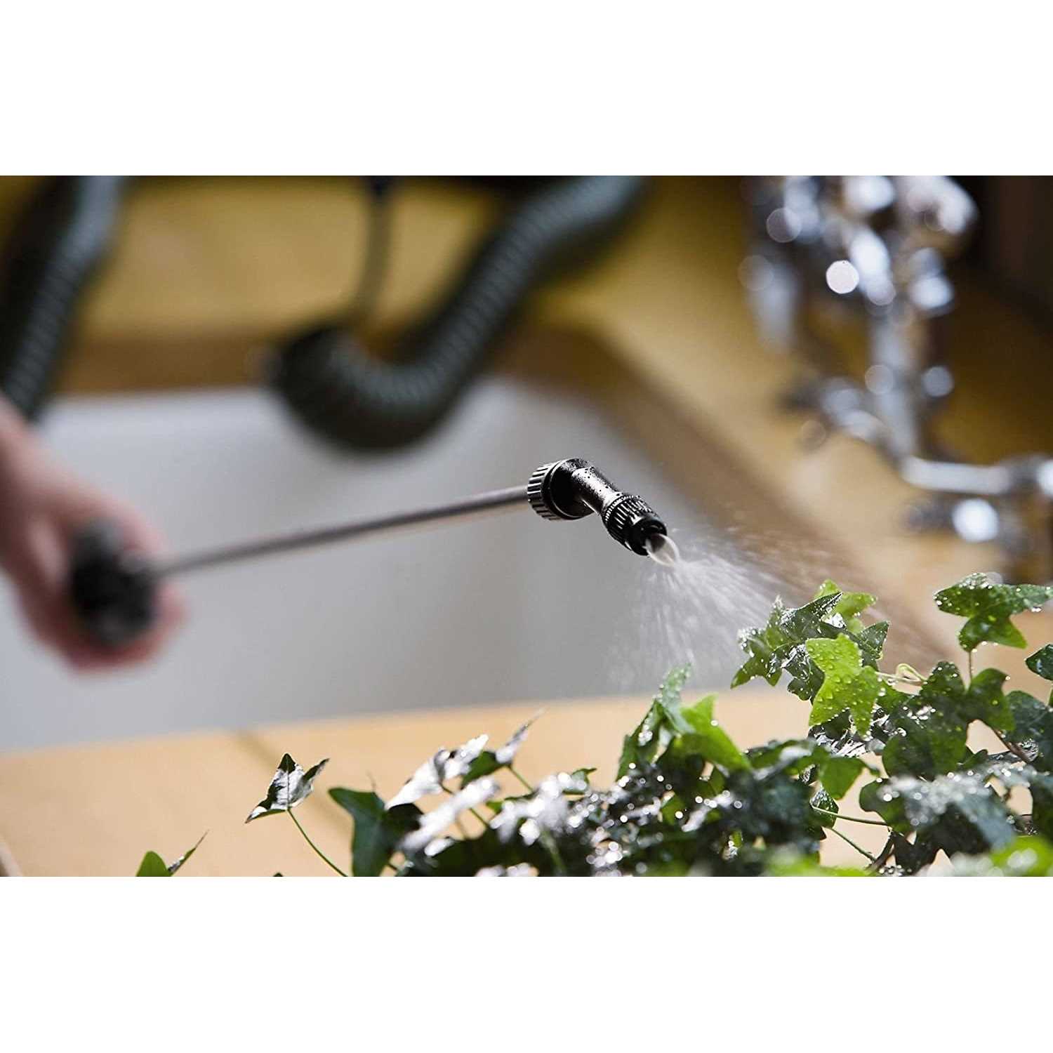 benefitbon Mini Coil Indoor Garden Hose With Sprayer