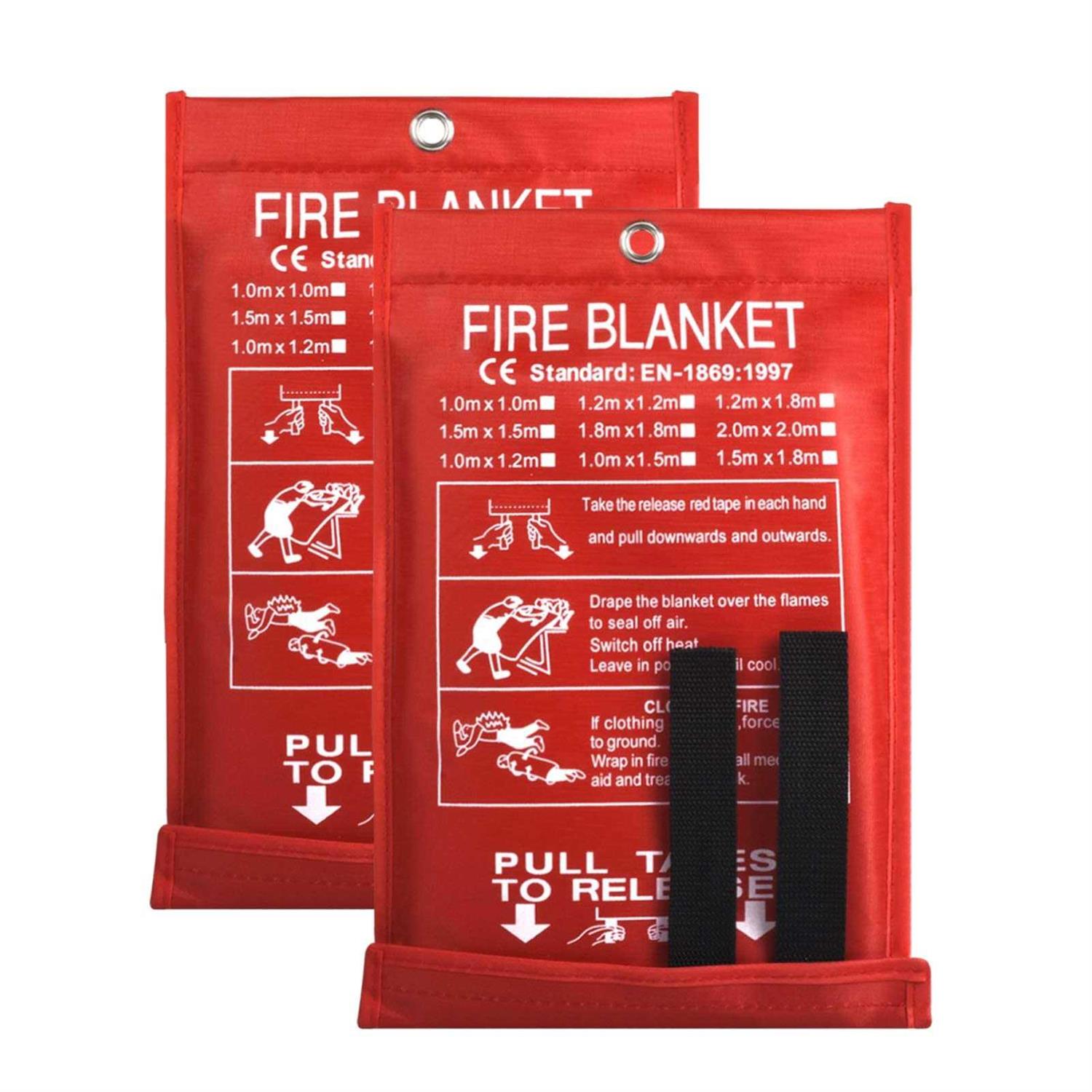 Fire Blanket Fire Guardian Blanket and Fire Blanket Fire Suppression Blankets for Kitchen