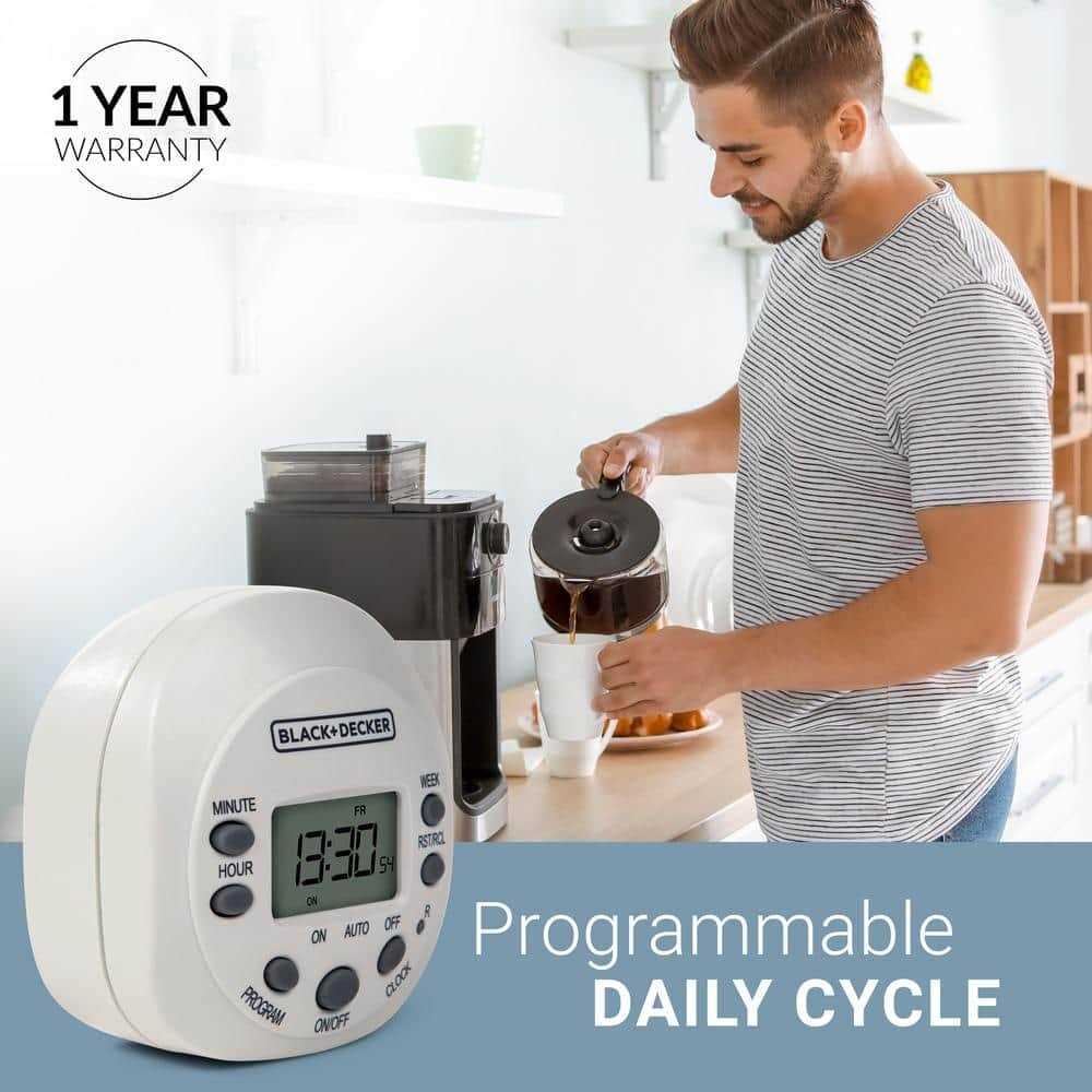 BLACK+DECKER BDXPA0023 Light Timers Programmable Indoor
