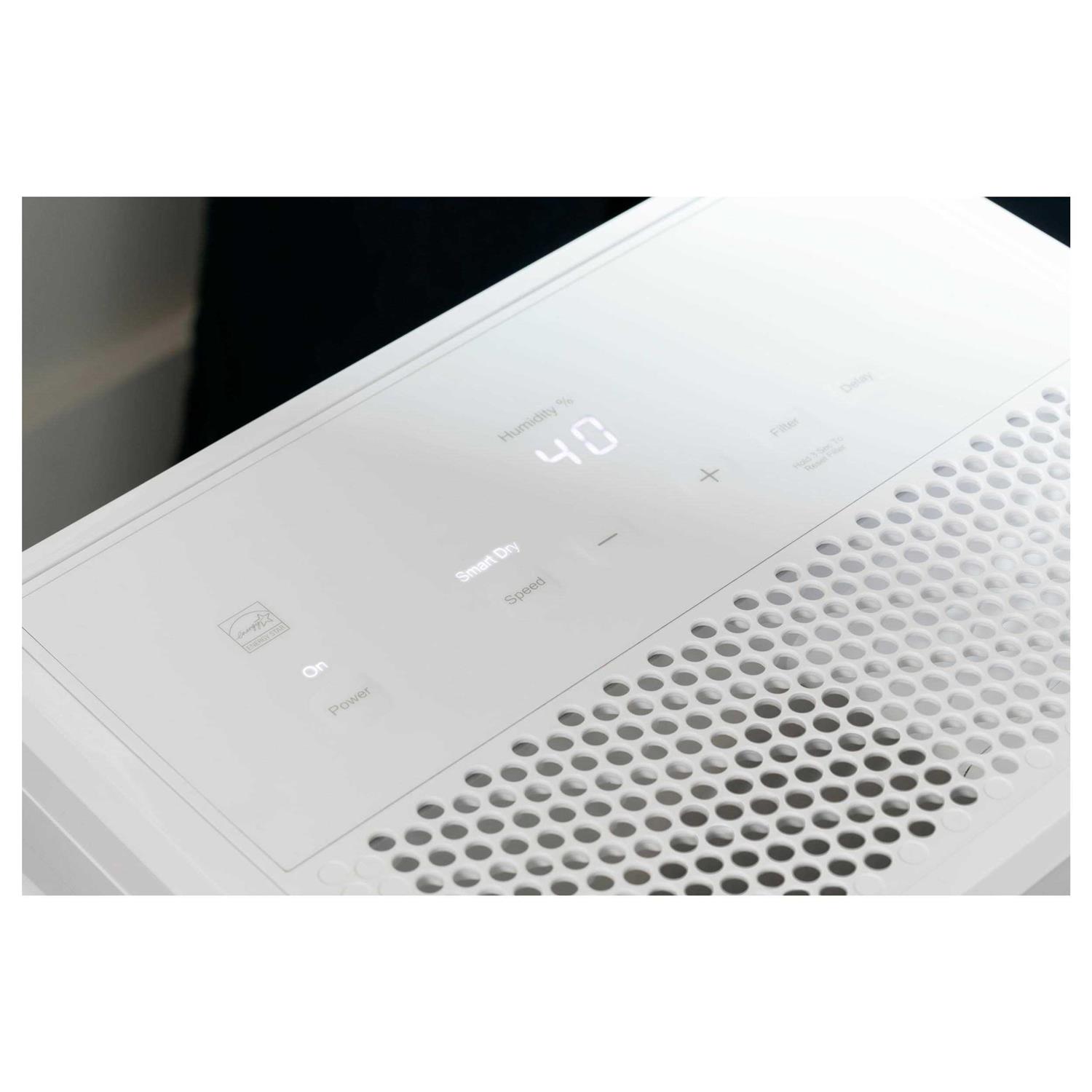 GE 22 Pint ENERGY STAR Portable Dehumidifier with Smart Dry for Damp Spaces ADHR22LB