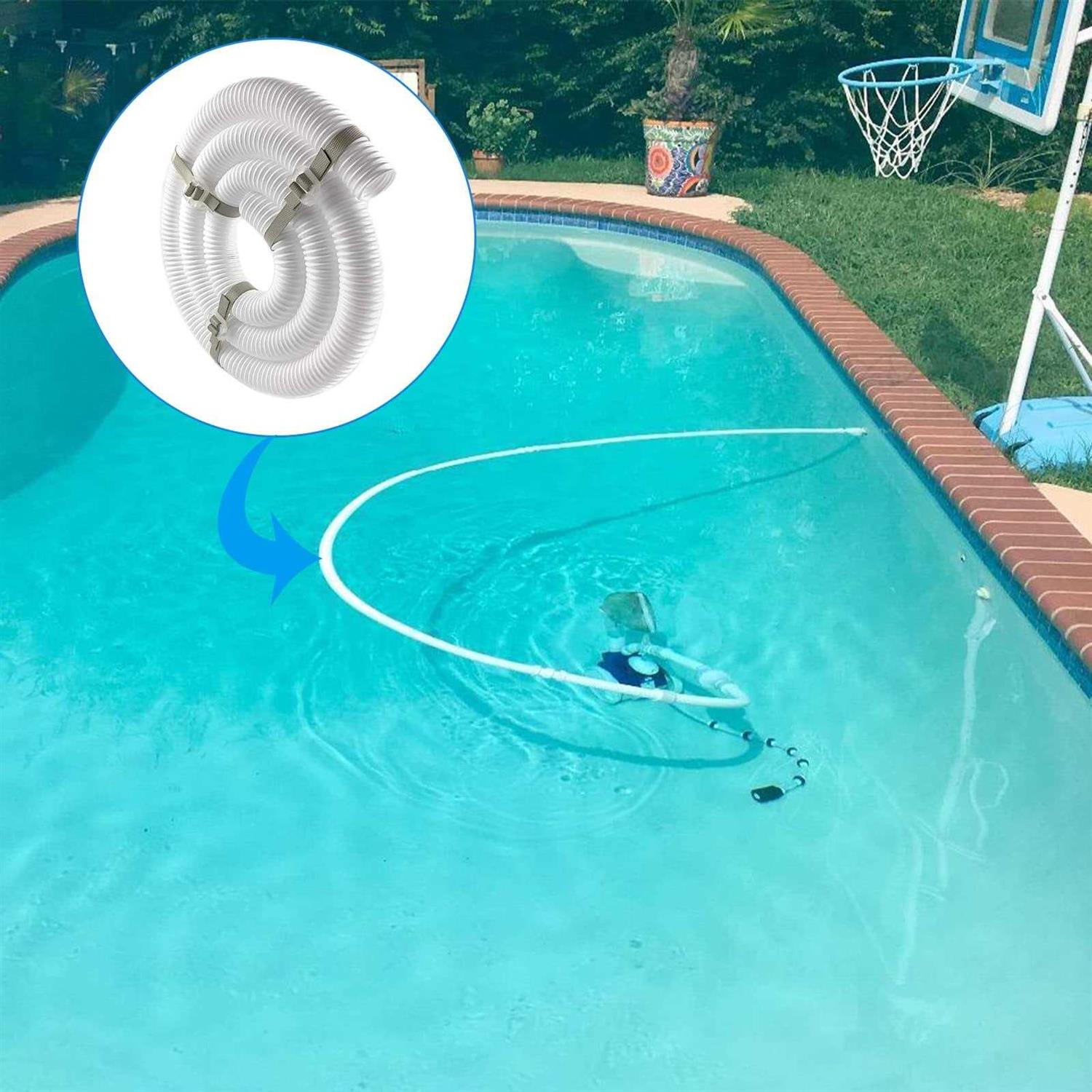 Ximoon Replacement for Po’laris Pool Cleaner Parts 9-100-3102 6-Ft Cuffless Feed Hose Fit Po’laris Pool Cleaner 360 1-1/2 Diameter