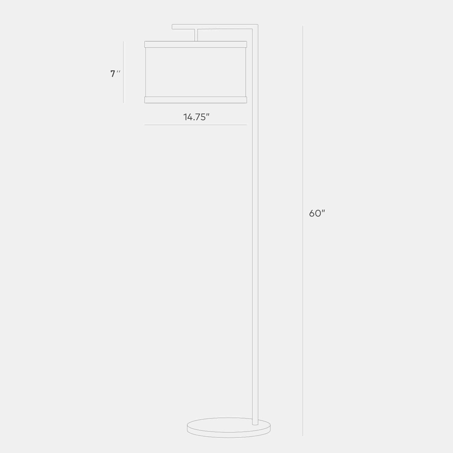 Brightech Montage Modern Floor Lamp LED