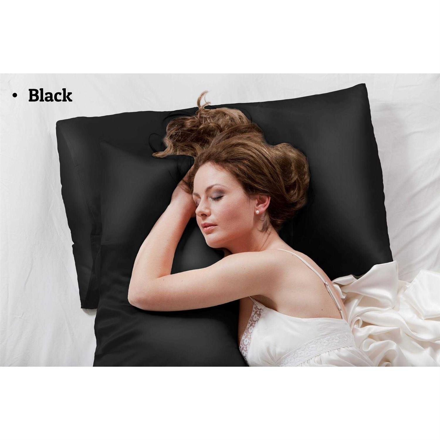 100% Mulberry Silk Pillowcase for Hair and Skin 16 Momme Pure Silk Pillow Case Cover