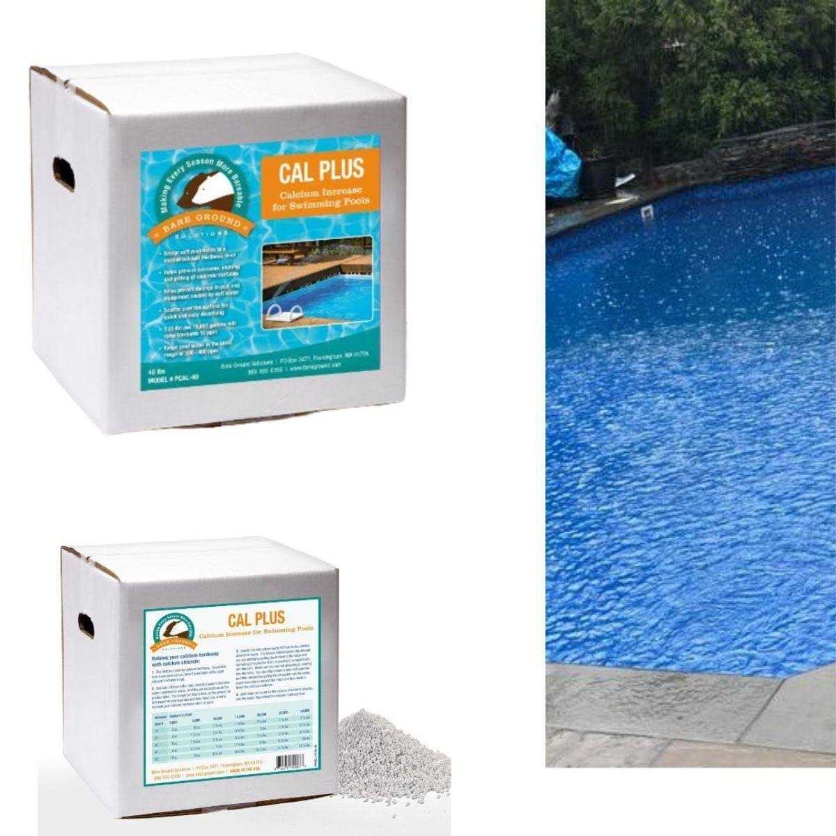 Bare Ground Winter 40 lbs Box Pool Cal Flake PCAL-40