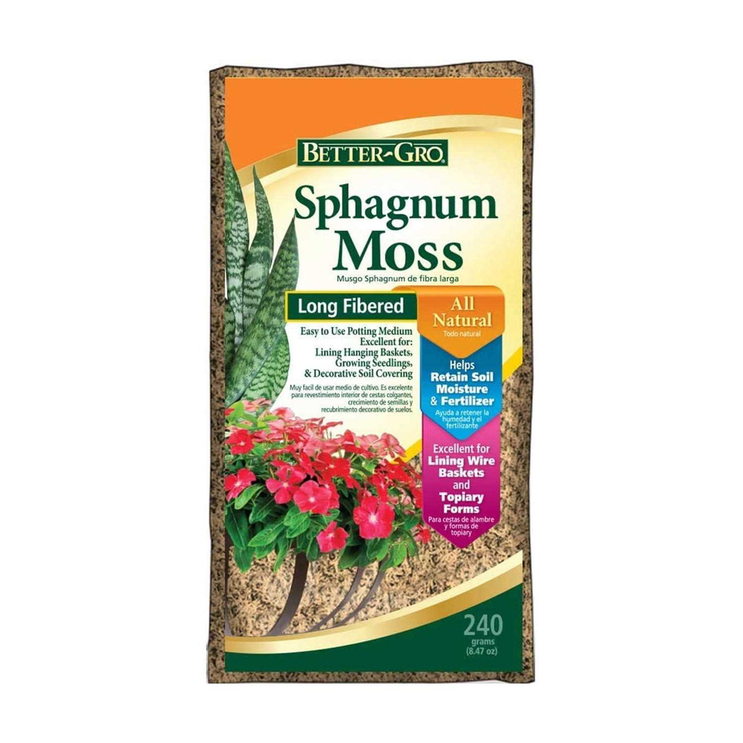 Better-Gro Long Fibered Sphagnum Moss