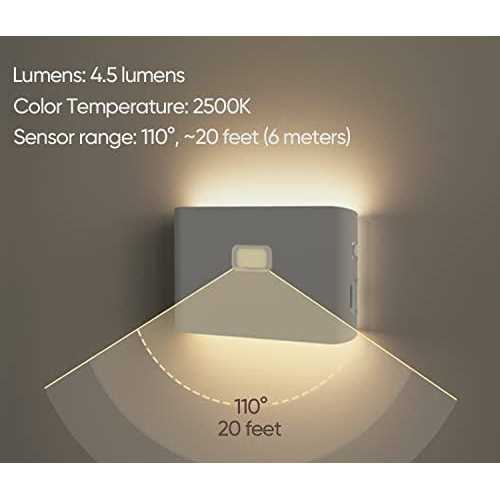 Wyze Rechargeable Night Lights with Dusk to Dawn & Motion Sensors Warm & Soft