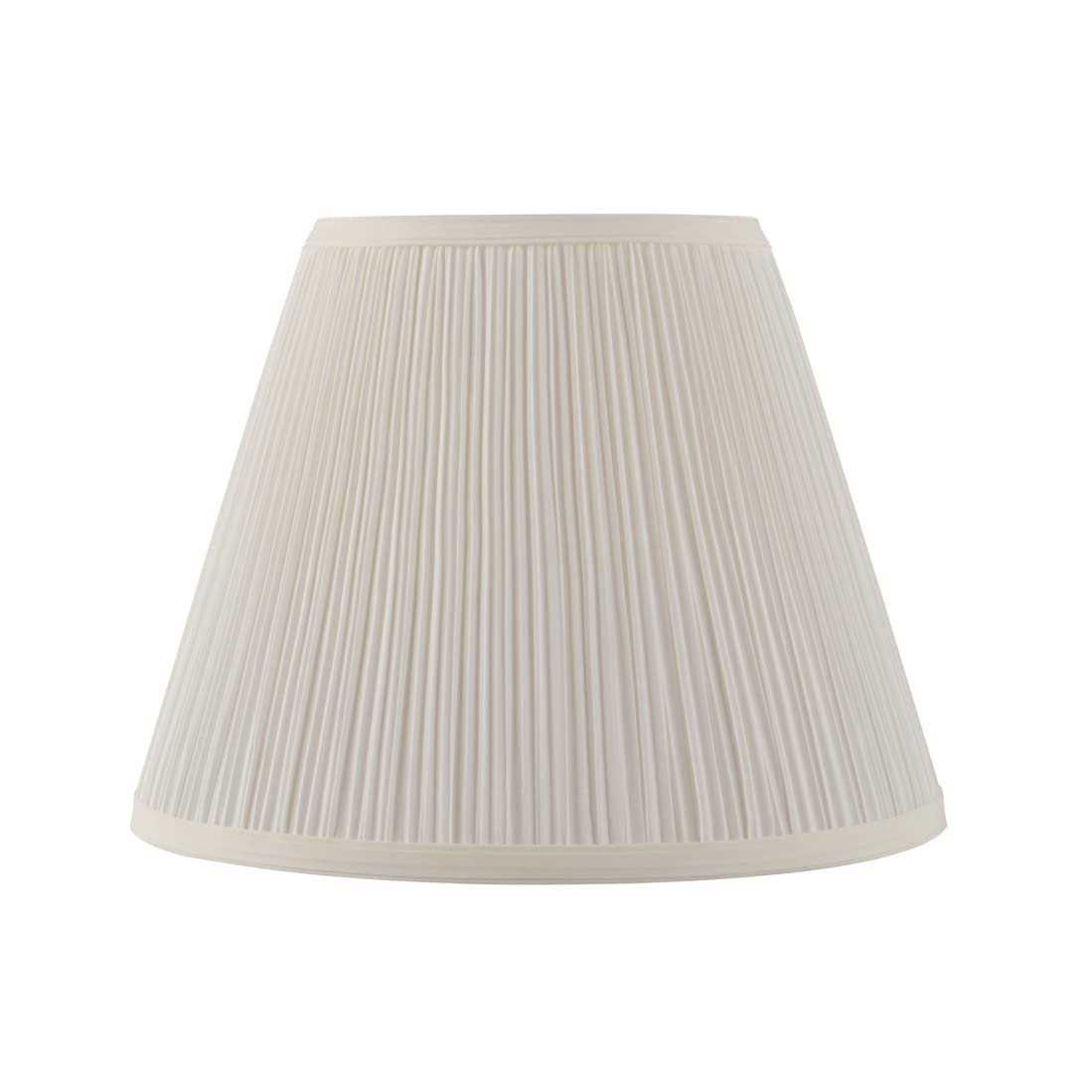 Aspen Creative 33055 Mushroom Pleated Off-White Spider Shade